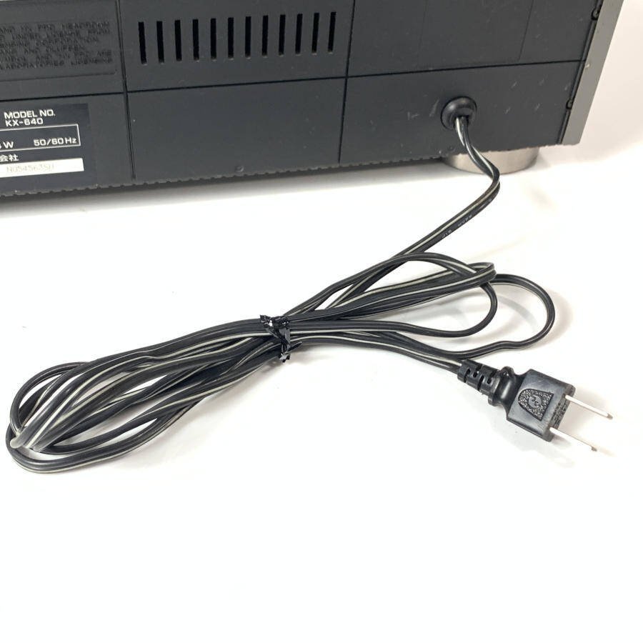 ヤマハ カセットデッキ KX-640 + CDプレーヤー CDX-640 YAMAHA ヤマハ