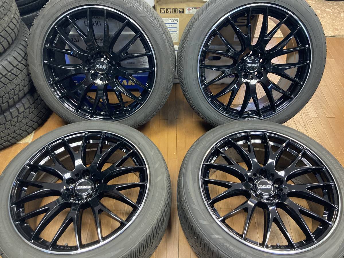 ◇美品!!バリ山!!RAYS HOMURA ホムラ 2×9 20インチ◇8.5J+38 5H114.3 