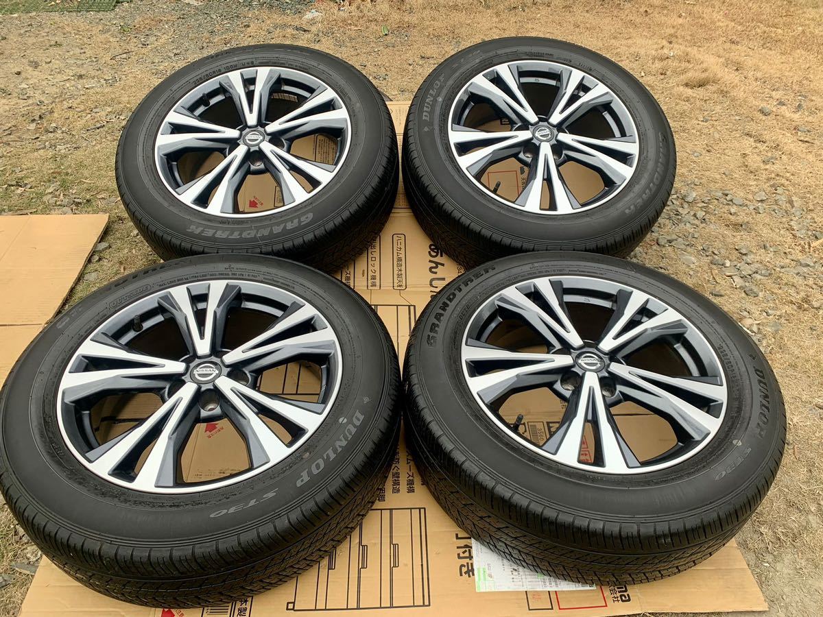 純正 T32 エクストレイル ホイール 18インチ 7J +45 5H 5穴 PCD114.3 4本セット