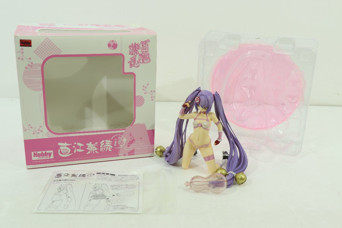 27JD 直江兼続 桃色水着版 百花繚乱 1/8 塗装済み完成品 月刊ホビー 
