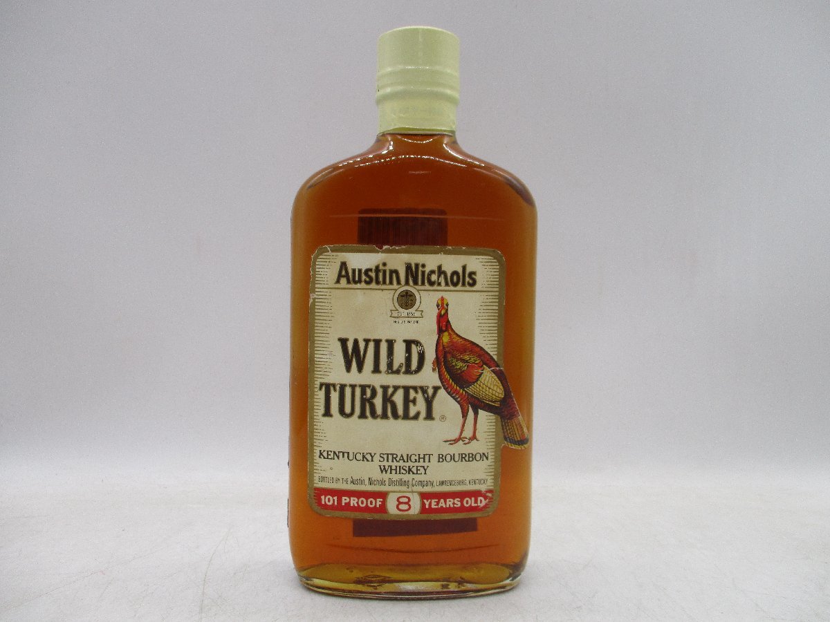 WILD TURKEY 8年 ワイルドターキー 8年 バーボン ウイスキー スクエア