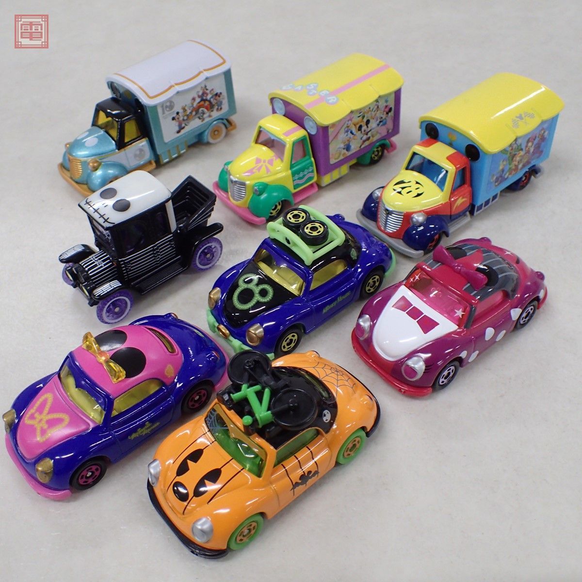 トミカ ディズニーモータース 特別仕様車 ドリームセイラー ミッキーマウス/ラグーンワゴン クリスタルシーズン 等 計23台set TOMICA【10