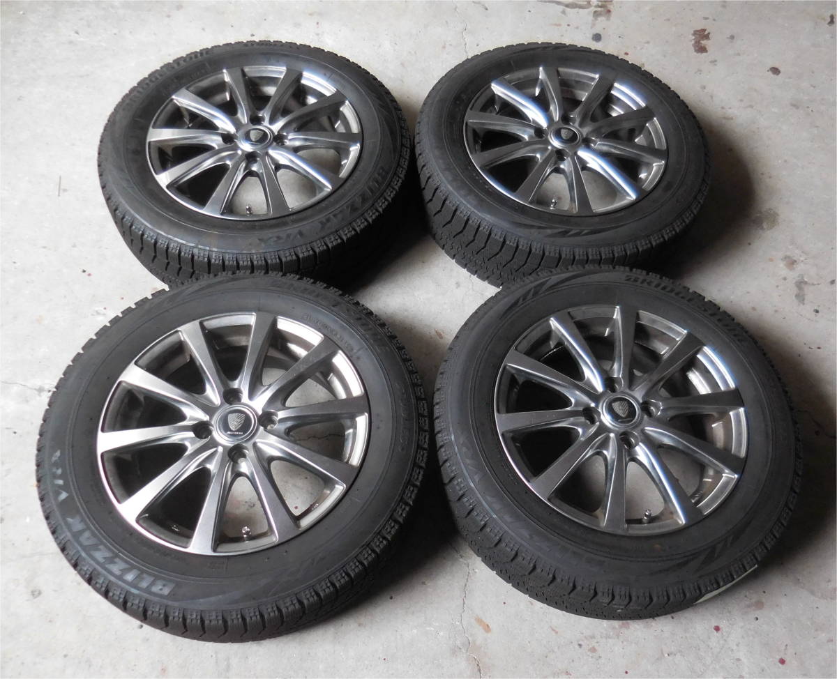 ◇バリ山！ブリヂストン VRX 175/65R15 MANARAY SPORT 15×5.5J (45) 4H 