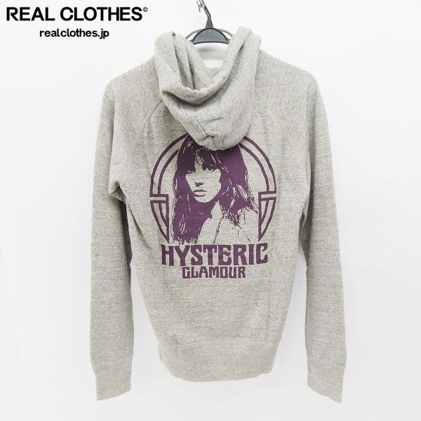 ☆HYSTERIC GLAMOUR/ヒステリックグラマー ガールグラフィックジップアップパーカー/4CF-1771/S /000