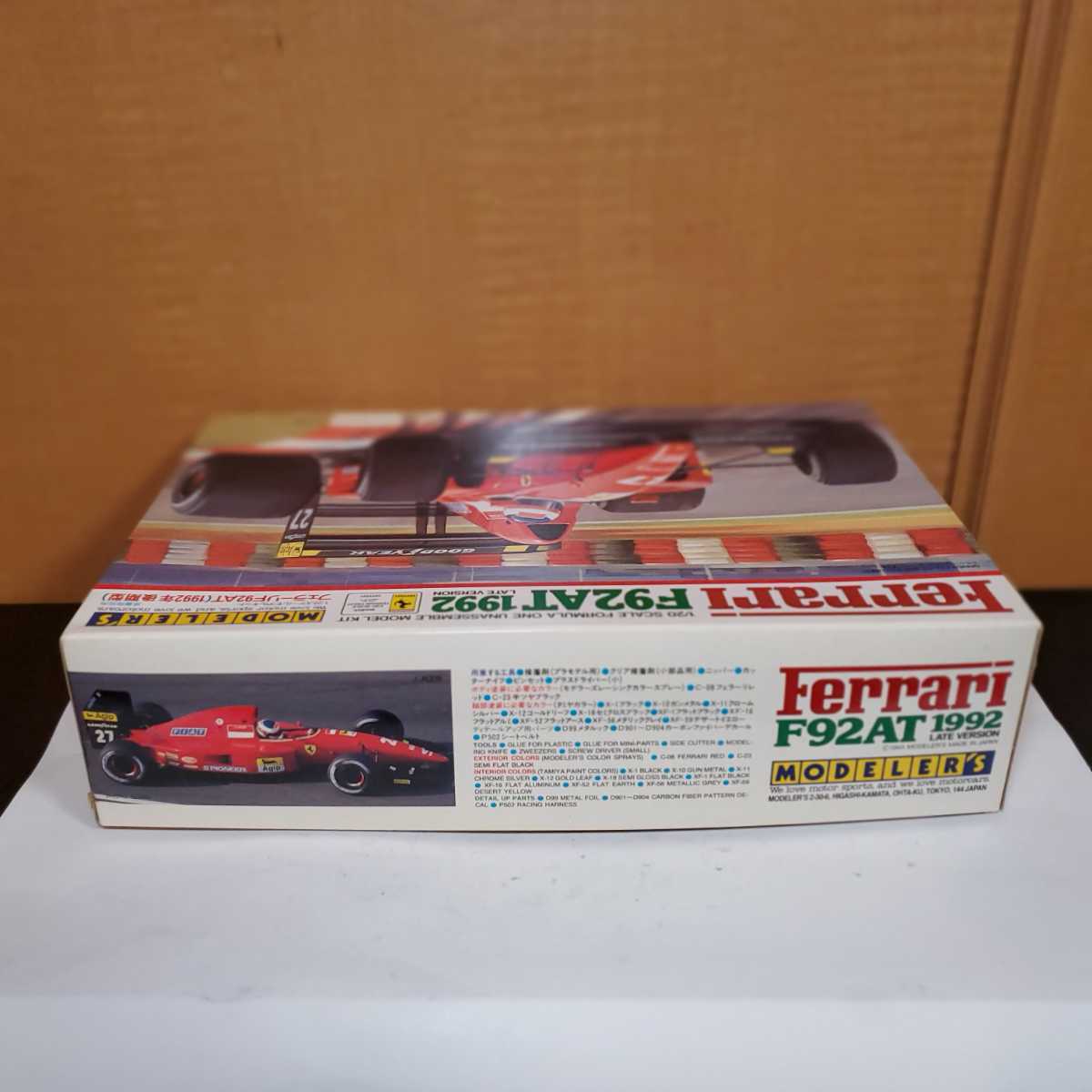 モデラーズ 1/20 「フェラーリ F92AT 1992 LATE VERSION」1992年 後期 