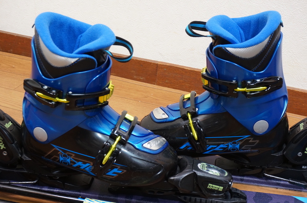 120m 靴22cm HART 子供用カービングスキーセット 中古 【公式通販】