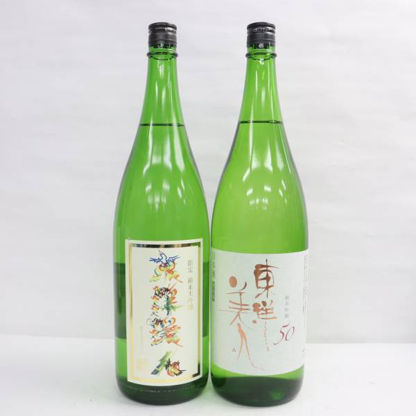 【お得，大人気】 2本セット 東洋美人 各種 純米大吟醸 15度 1800ml 製造22.11 等 G22L260062(セット、詰め合わせ)｜売買されたオークション情報、yahooの商品情報をアーカイブ公開 - オークファン セット、詰め合わせ