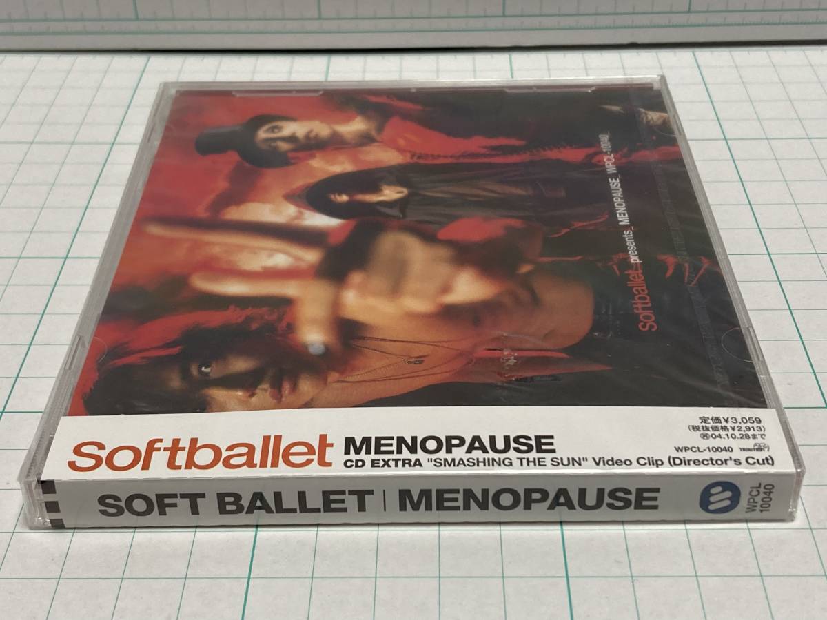 未開封】ソフトバレエ CD アルバム MENOPAUSE 通常盤 SOFT BALLET 遠藤 