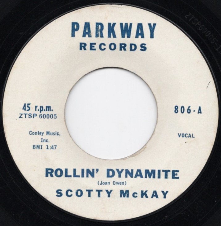 超貴重盤 / MEGA RARE Rockabilly Jivers TWIN Spin / SCOTTY McKAY