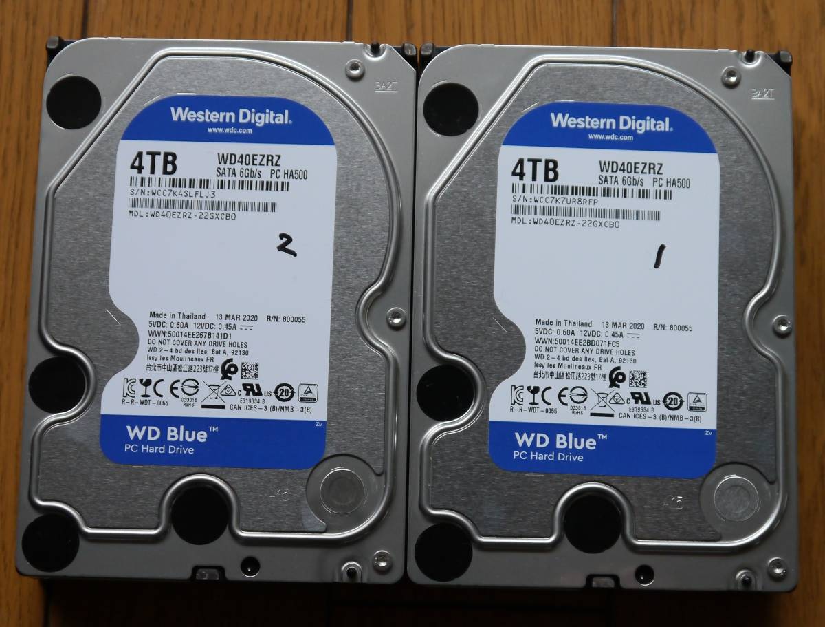 正常 Western Digital 内蔵ハードディスク 3.5インチ 3TB HDD WD30EZRX