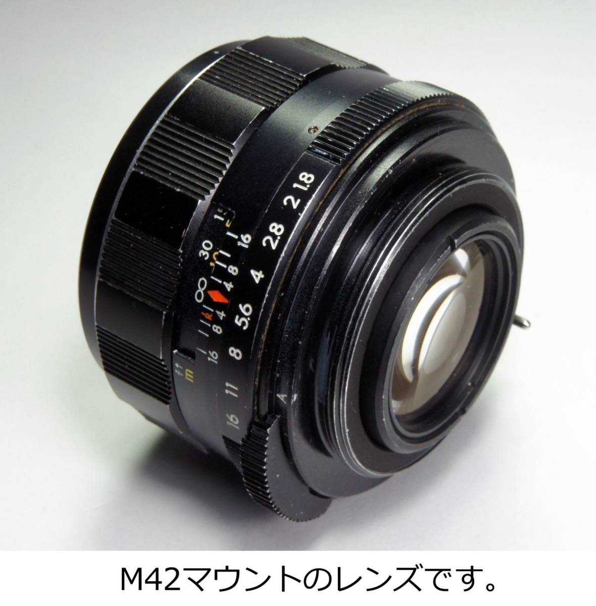 【光学美品】Super Takumar 55mm f1.8 整備済 m42 初期 ☆整備実写実用 Super Takumar 55mm F1.8 前期型 M42☆ 55mm