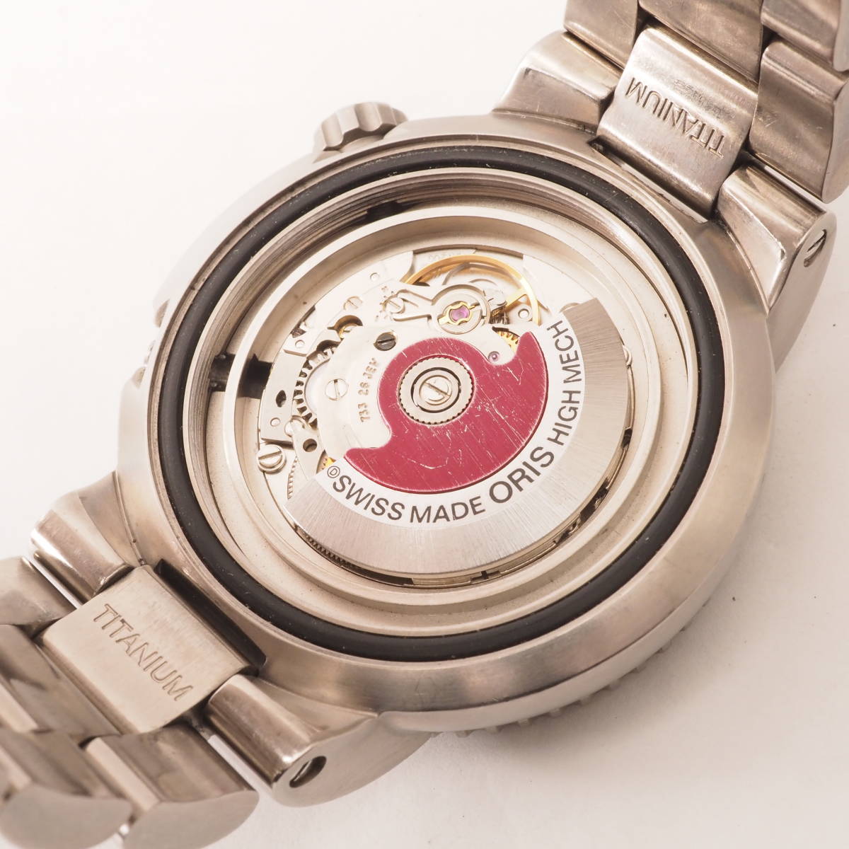 オリス プロフェッショナル ダイバー チタン 733-7541P ORIS TITANIUM 