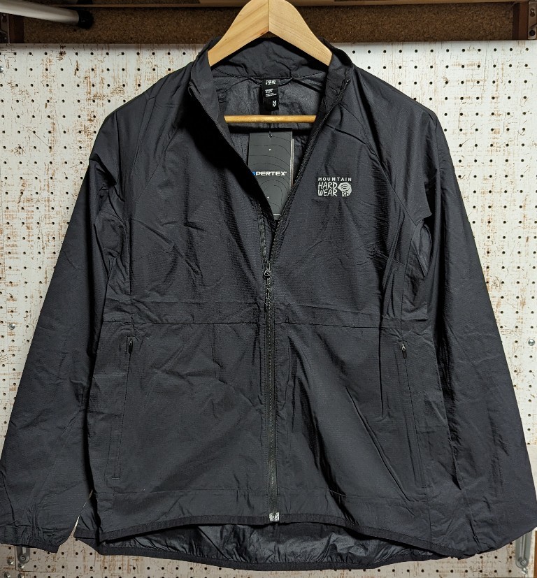 新品未使用 マウンテンハードウェア コアエアシェルフルジップジャケット Kor AirShell Full Zip ブラック