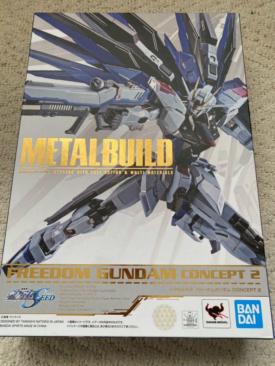 バンダイ METAL BUILD フリーダムガンダム CONCEPT2 BUILD METAL