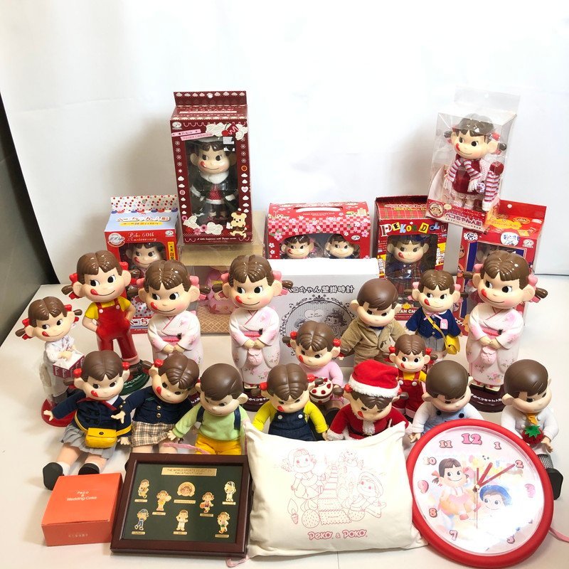 不二家 大量まとめて ペコちゃん 現状渡し ☆Z19 レトロ キーホルダー