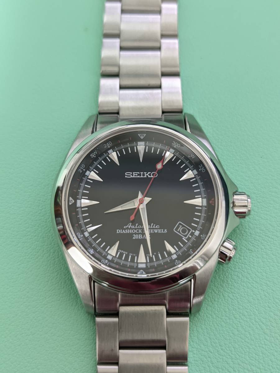 大人気，新品 激レア セイコー アルピニスト メカニカル Alpinist SARB015 型式番号：6R15-00E0 自動巻 手巻付(セイコー)｜売買されたオークション情報、yahooの商品情報をアーカイブ公開 - オークファン その他