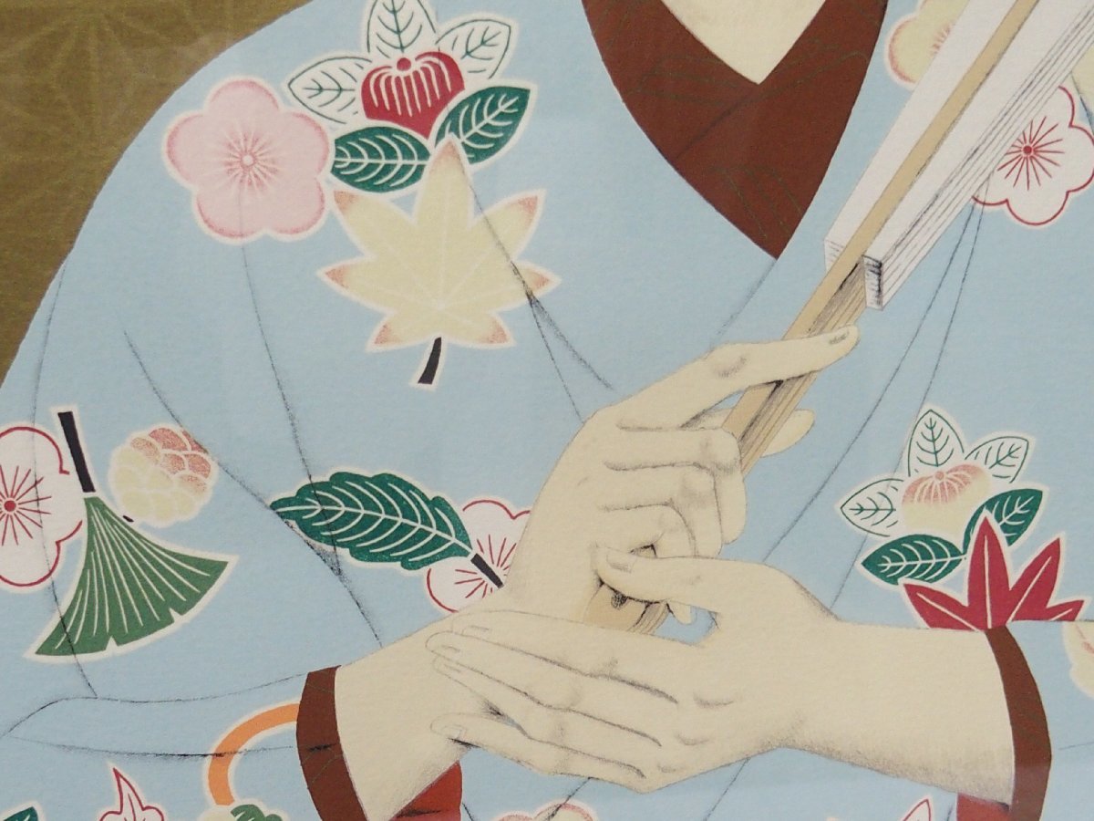 森田曠平【美人画】　【春夏秋冬-春】lithograph 99限定 森田曠平【美人画】 【春夏秋冬-秋】lithograph 99限定