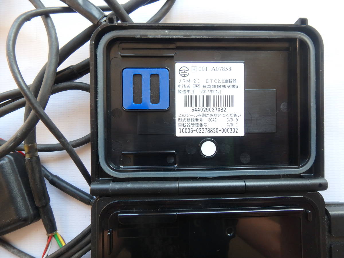 ETC JRM-21 ETC2.0 etc2.0 2.0 車載器 JRM-21 二輪車用ETC2.0