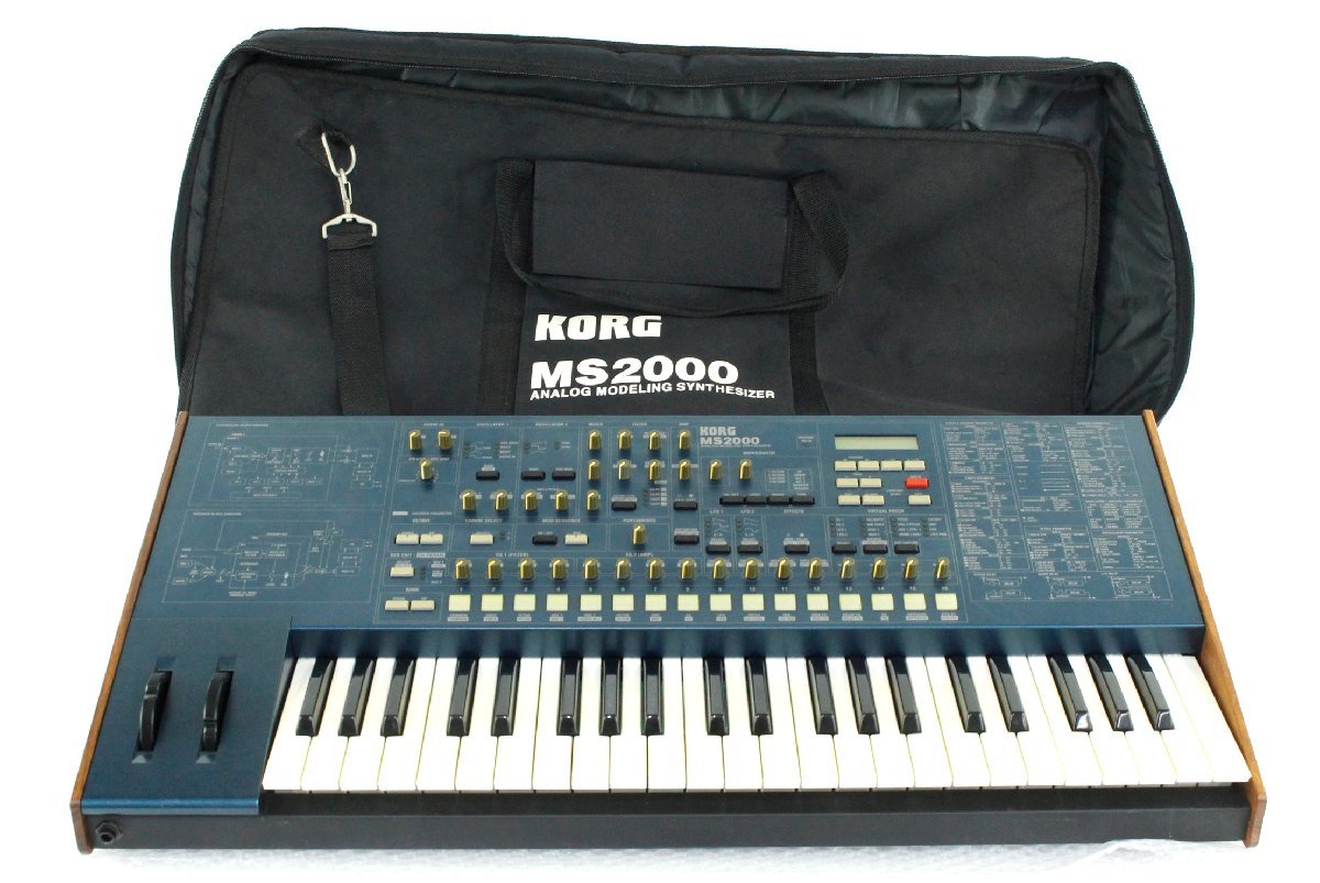 楽器・機材 KORG MS2000 アナログモデリングシンセサイザー ビンテージ 