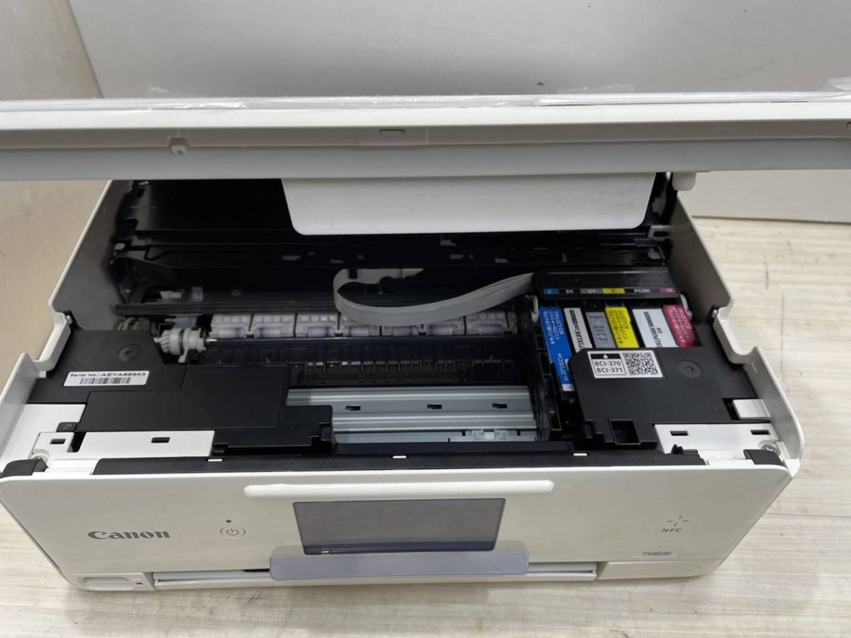 印刷枚数少Canon TS8030 インクジェットプリンター キャノン TS8030