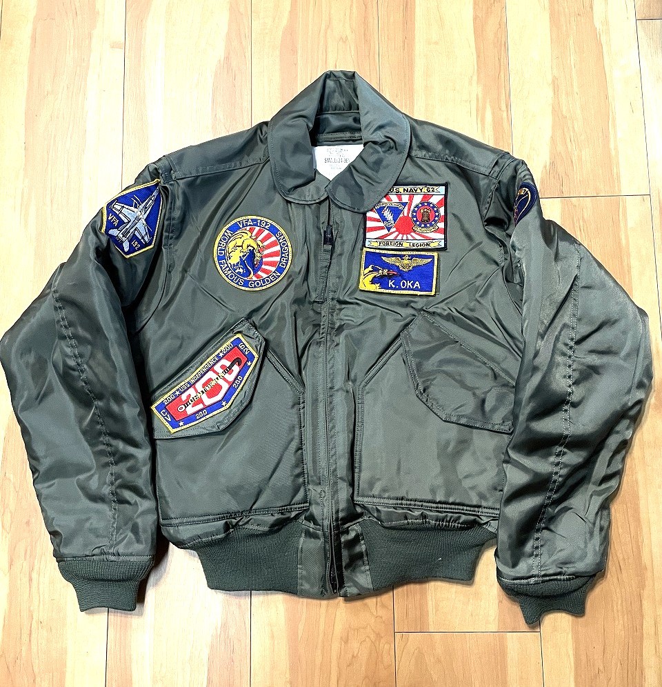 USAF TYPE B-15C MOD FLIGHT JKT SCOVIL ZIP SIZE36