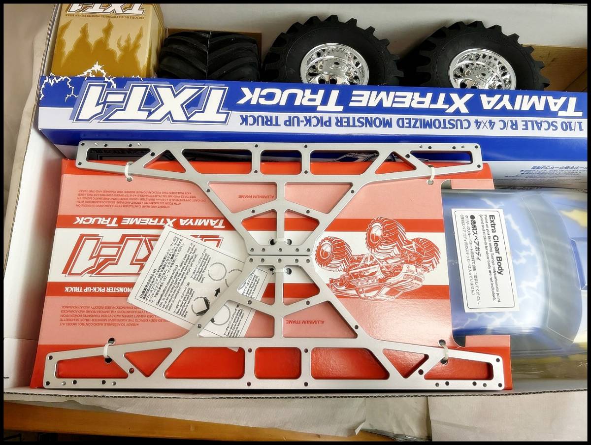 ☆タミヤ 1/10 4×4 モンスタートラック TXT-1 欠品有 ジャンク品