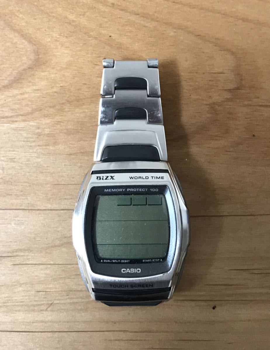 CASIO BiZX データバンク カシオ HOTBIZ 腕時計 デジタル ウォッチ　タッチスクリーン