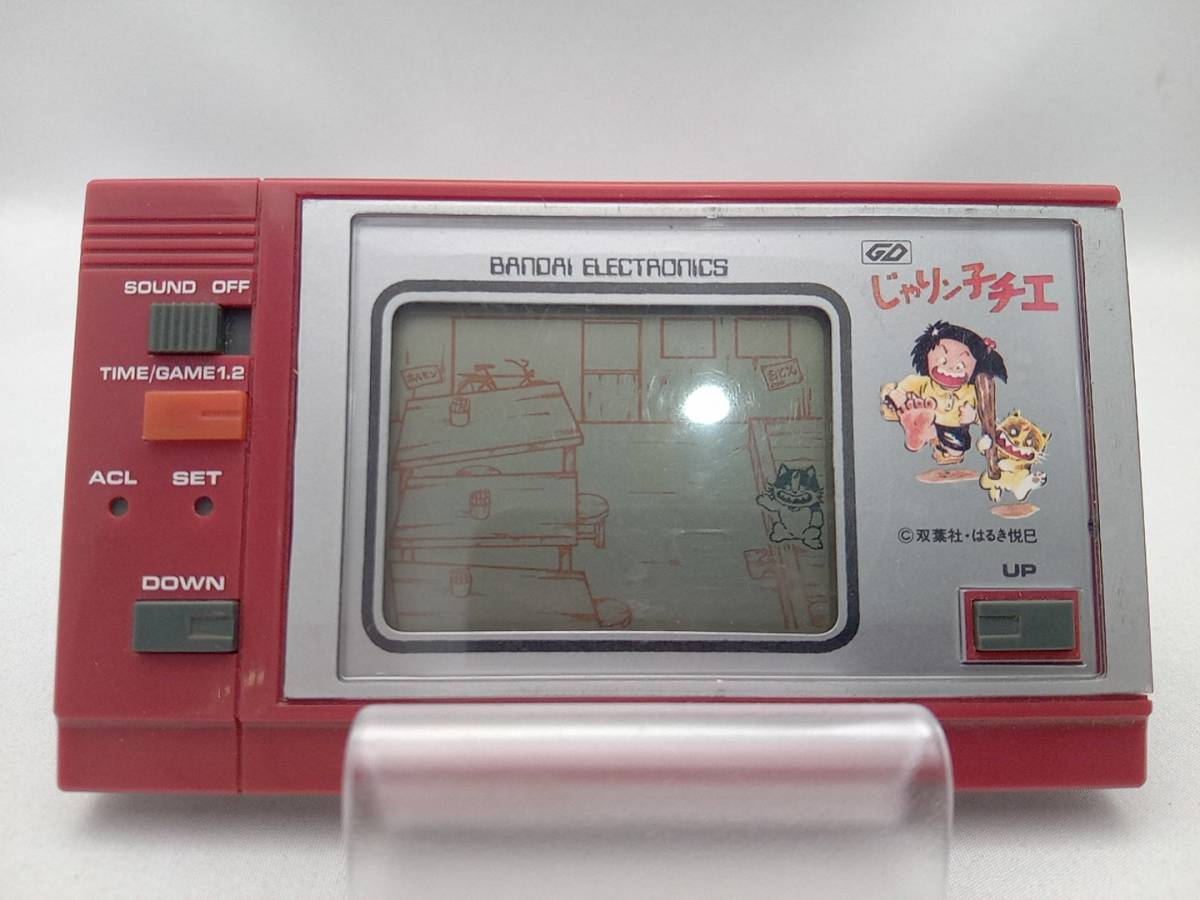 ジャンク バンダイ じゃりン子チエ LCD GME DIGITAL 16273 携帯ゲーム 