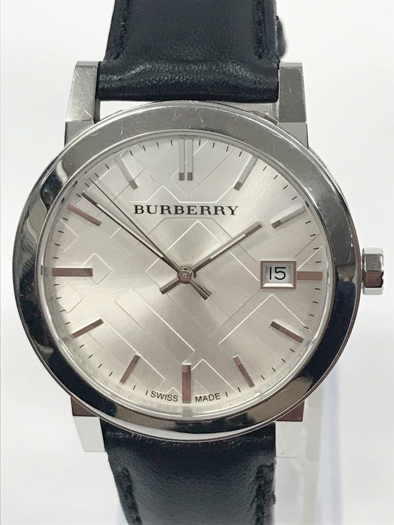 △【売り切り】BURBERRY バーバリー 腕時計 アナログ カレンダー