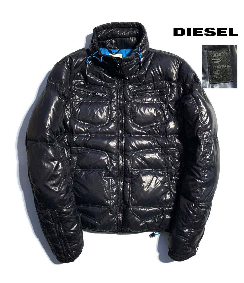 名作【定価6万】DIESEL ディーゼル ライダース ダウンジャケット M 