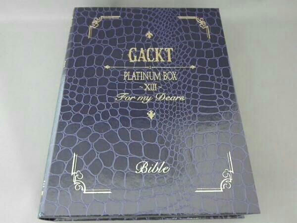 BOX PLATINUM DVD eBay 0 ~XIII~ GACKT Platinum BOX ⅩⅢ(DVD)