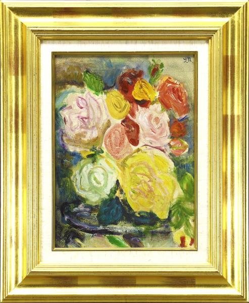 仲田好江 油彩画 花瓶の花 仲田好江 油彩画 花瓶の花 仲田好江 油彩画 花瓶の花 仲田好江 油彩画