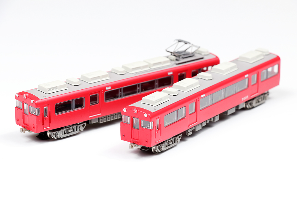 鉄道コレクション 第27弾 【名古屋鉄道7300系 モ7305+ク7205　2両セット】 〔動力・走行化済〕