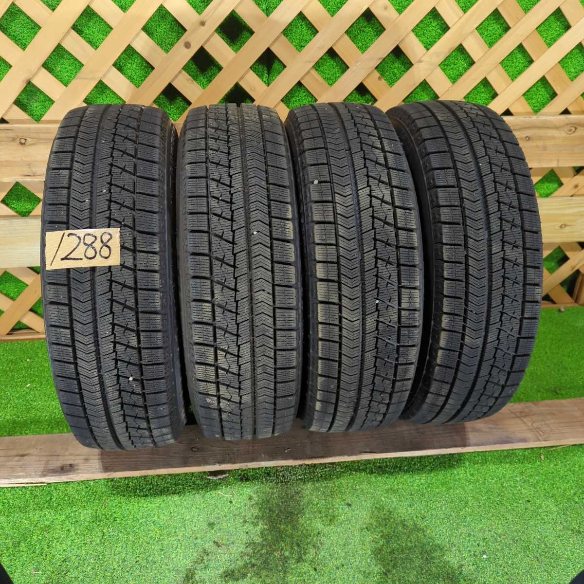 送料無料　1288 ブリジストン　175/65R15 バリ山　スタッドレス　4本　2019 8.5分山〜　激安