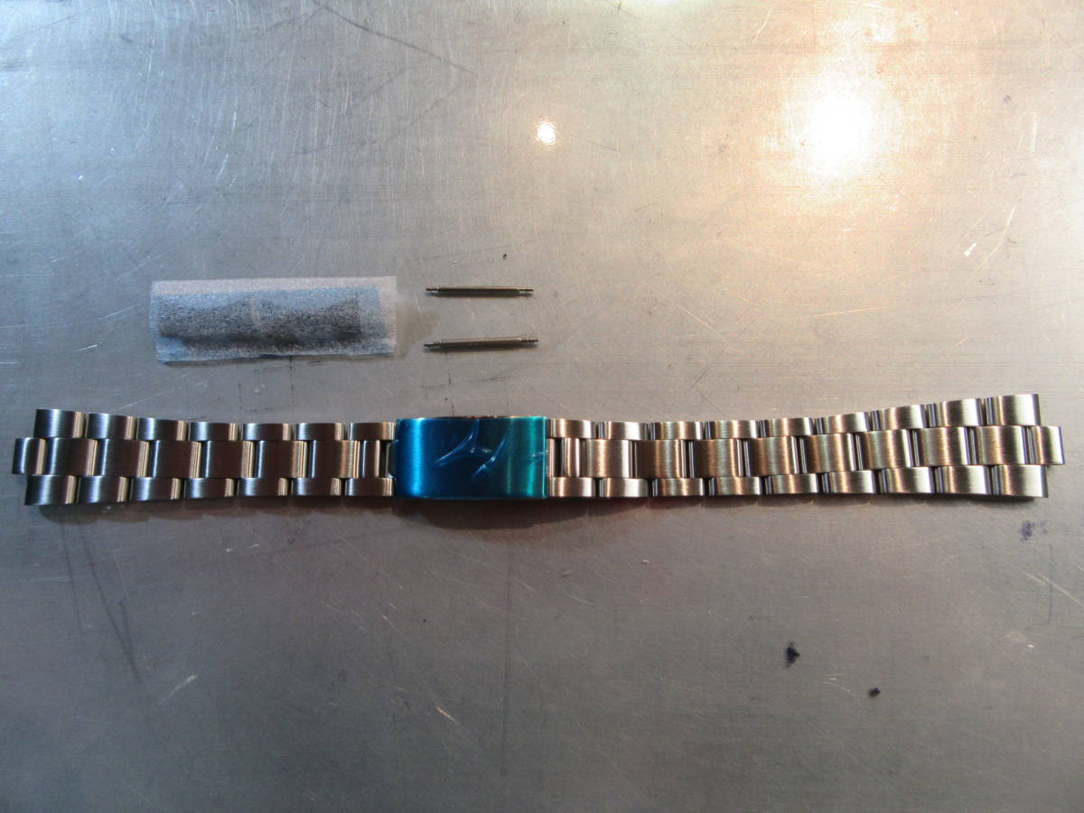 新品未使用 ロレックス19mm用 オイスターブレスレット ジェネリック