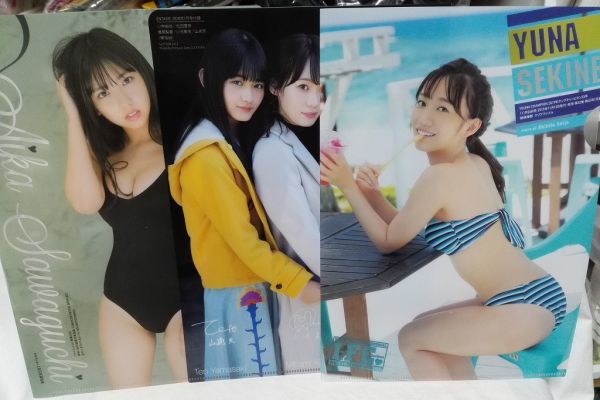 雑誌付録 アイドル グラビア クリアファイル 27枚セット 篠崎愛 えなこ