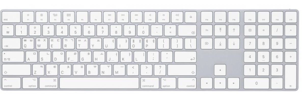 Apple純正マジックキーボードテンキー付き 未使用 中古品Apple Magic