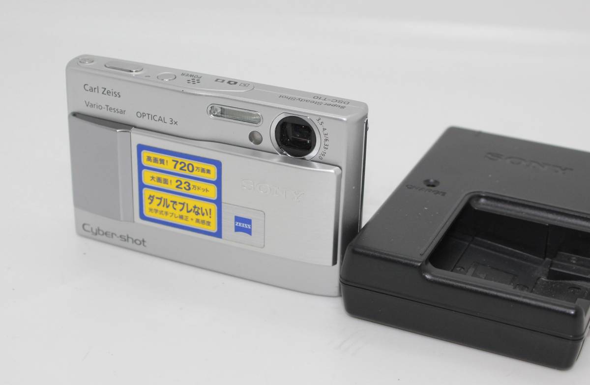 ☆美品☆ SONY ソニー CYBERSHOT DSC-T10 コンパクトデジタルカメラ 