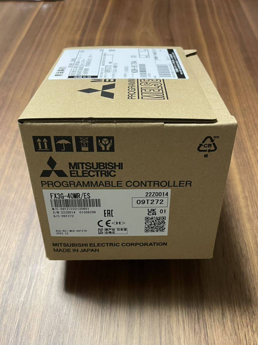 【新品】三菱　シーケンサー　FX3G-40MR/ES