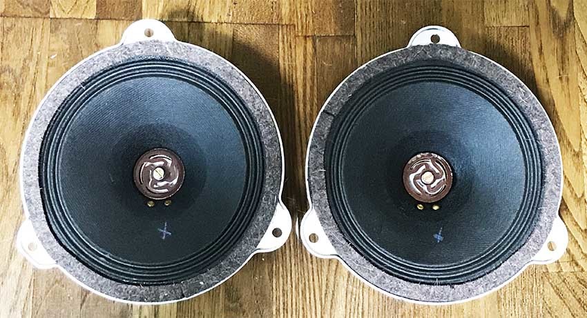 ザクセンヴェルクスピーカー13cm 1ペア Sachsenwerk speaker in East