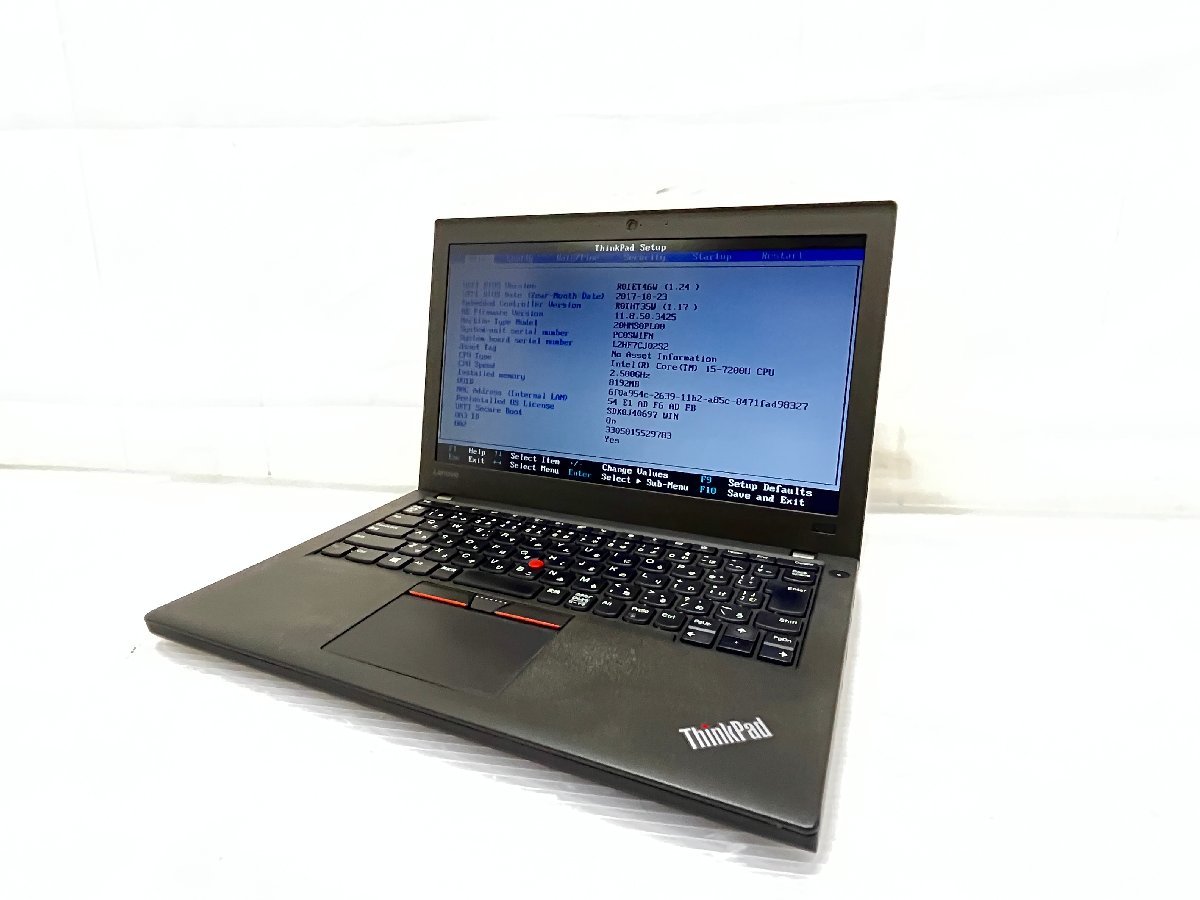 ThinkPad X270 Lenovo Core i5-7200U i5 Intel 7300U com: 1円Lenovo