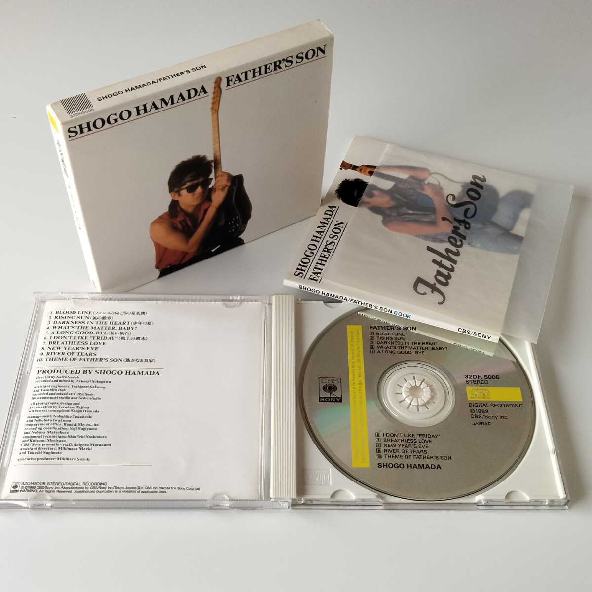 32DH/旧規格盤】浜田省吾 / FATHER'S SON ファーザーズ・サン(32DH5005