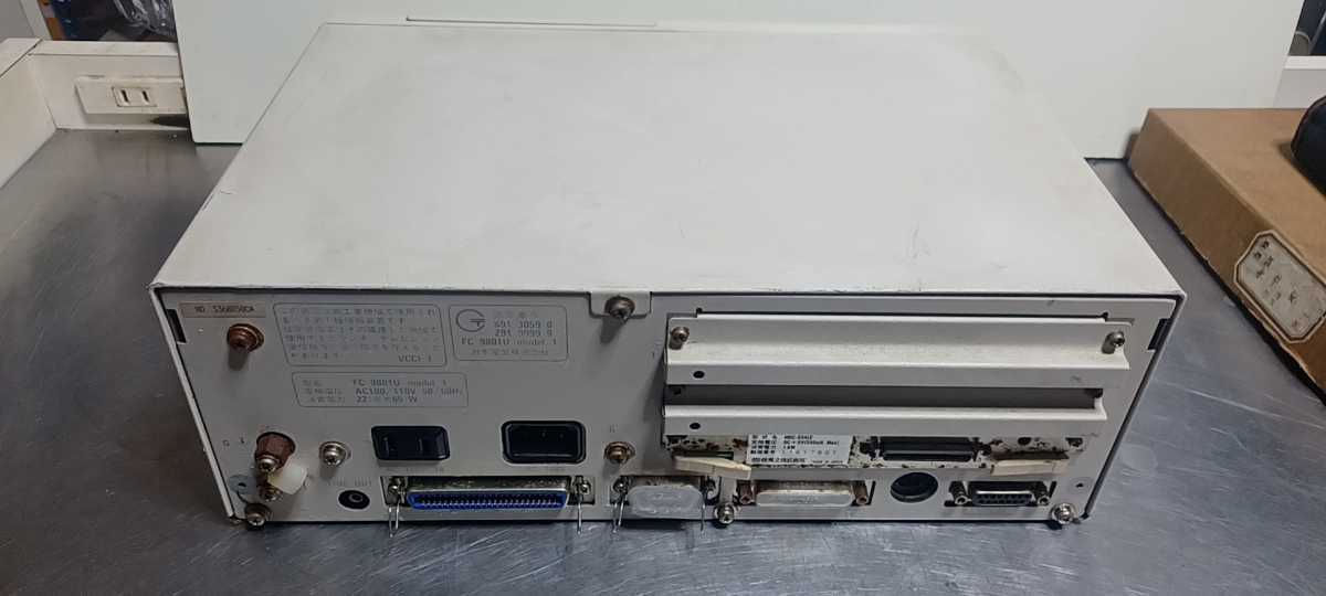 ☆NEC FC-9801U☆ 超稀少ジャンク品 PC-98 デスクトップ 【公式通販】
