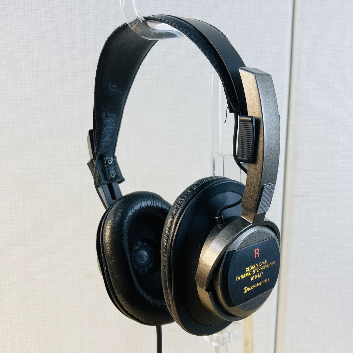 1円 audio-technica ヘッドホン ATH-M7 ヘッドフォン グッドデザイン賞