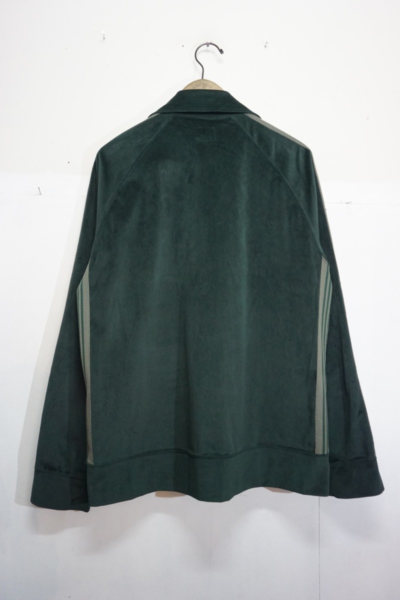 美品19AW Needlesニードルス TRACK JACKET FK333ベロア トラック 