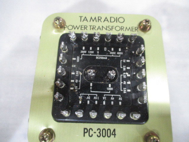 PC-3004 TAMURA タムラ - 電源トランス タムラ製作所 Yahoo