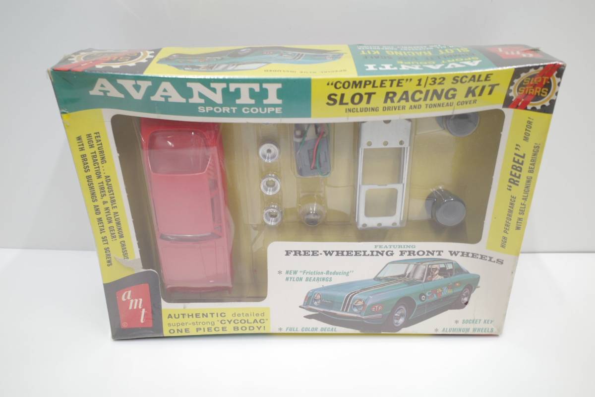 Re18B◆現状品 9102 amt 1/32 AVANTI アヴァンティ スポーツクーペ Sport Coupe REBEL スロット レーシング カー Slot Stars Racing Car
