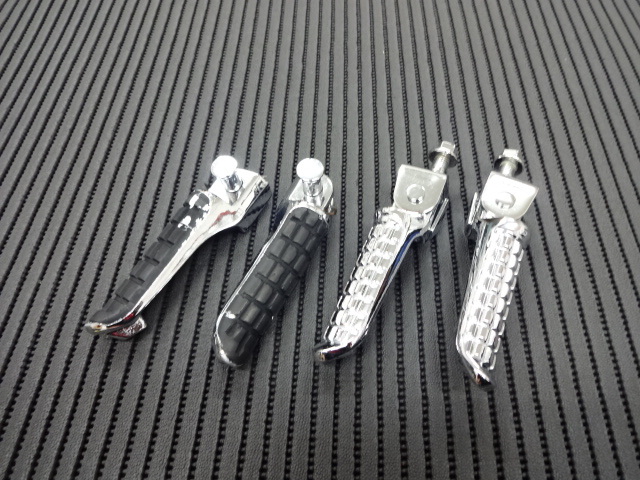 ④大阪魔人　ステップ前後左右　ゼファー４００　ゼファー４００Χ　ゼファー４００カイ　メッキ後未使用品