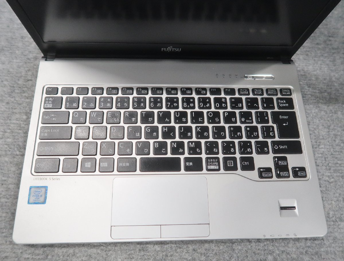 ジャンク　富士通 LIFEBOOK Intel Core i5 富士通 LIFEBOOK S937/P Core i5-7300U 2.6GHz 4GB ノート ジャンク N58009