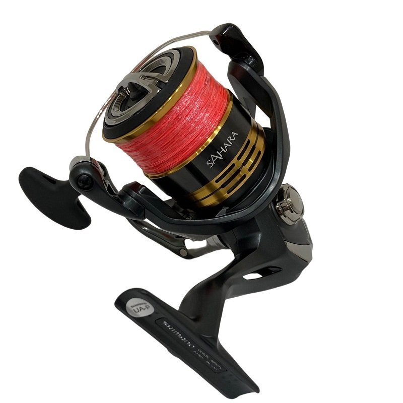 SIMANO シマノ 22 サハラ 4000XG スピニングリール PEライン付き N2301R35